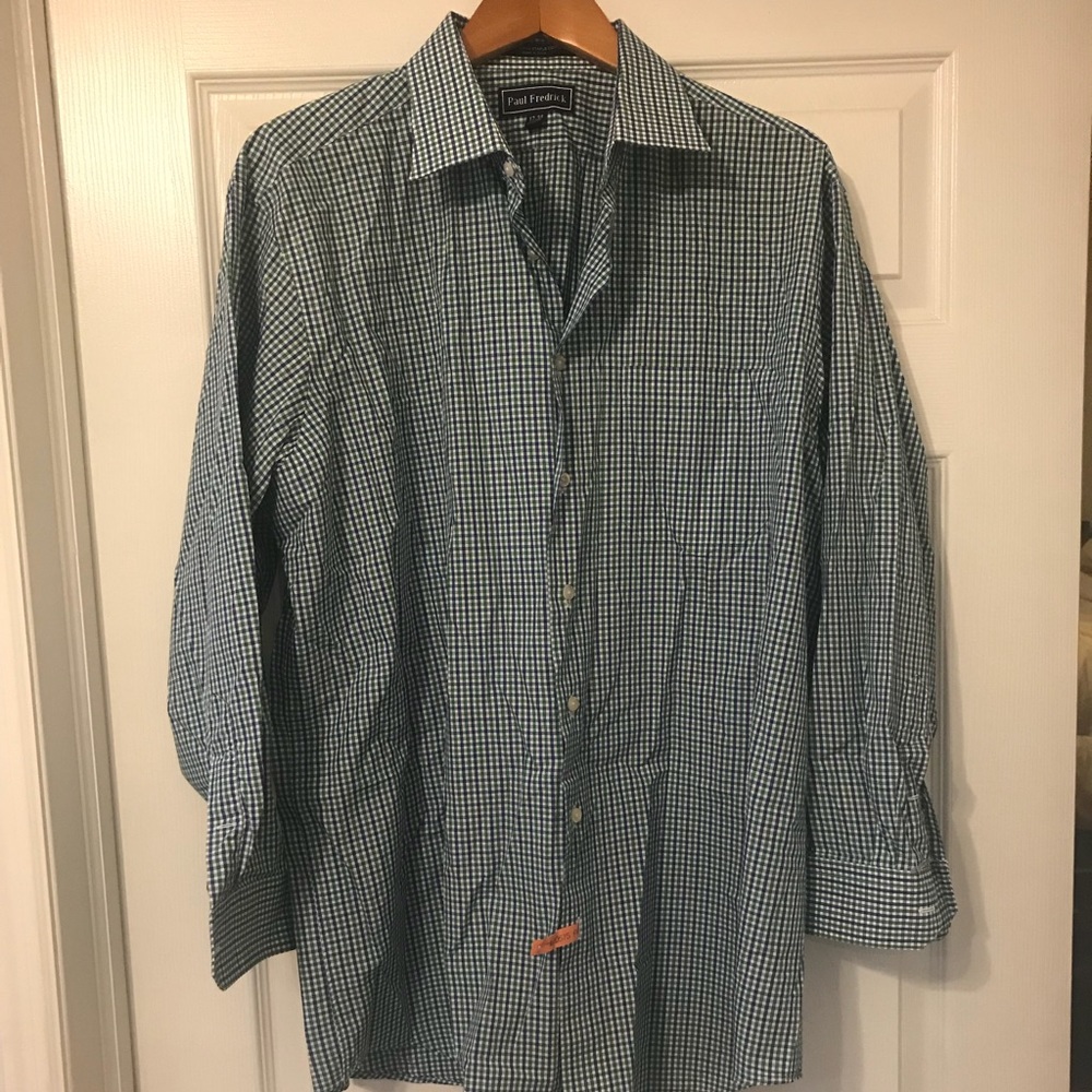 Paul Fredrick 17-33 Mens Buttondown Shirt